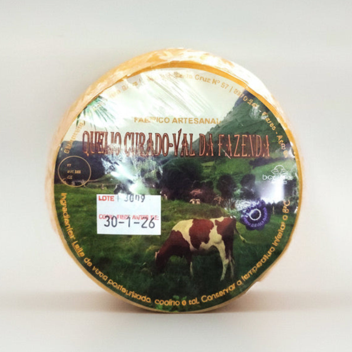 Queijo Artesanal Curado - Val da Fazenda - Flores - Açores