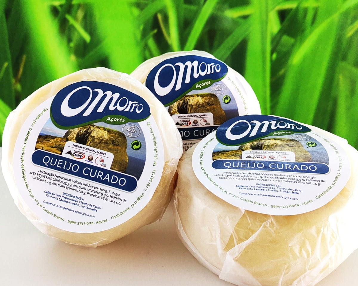 Queijo Morro da Ilha do Faial Curado pasta Mole 450g - Açores
