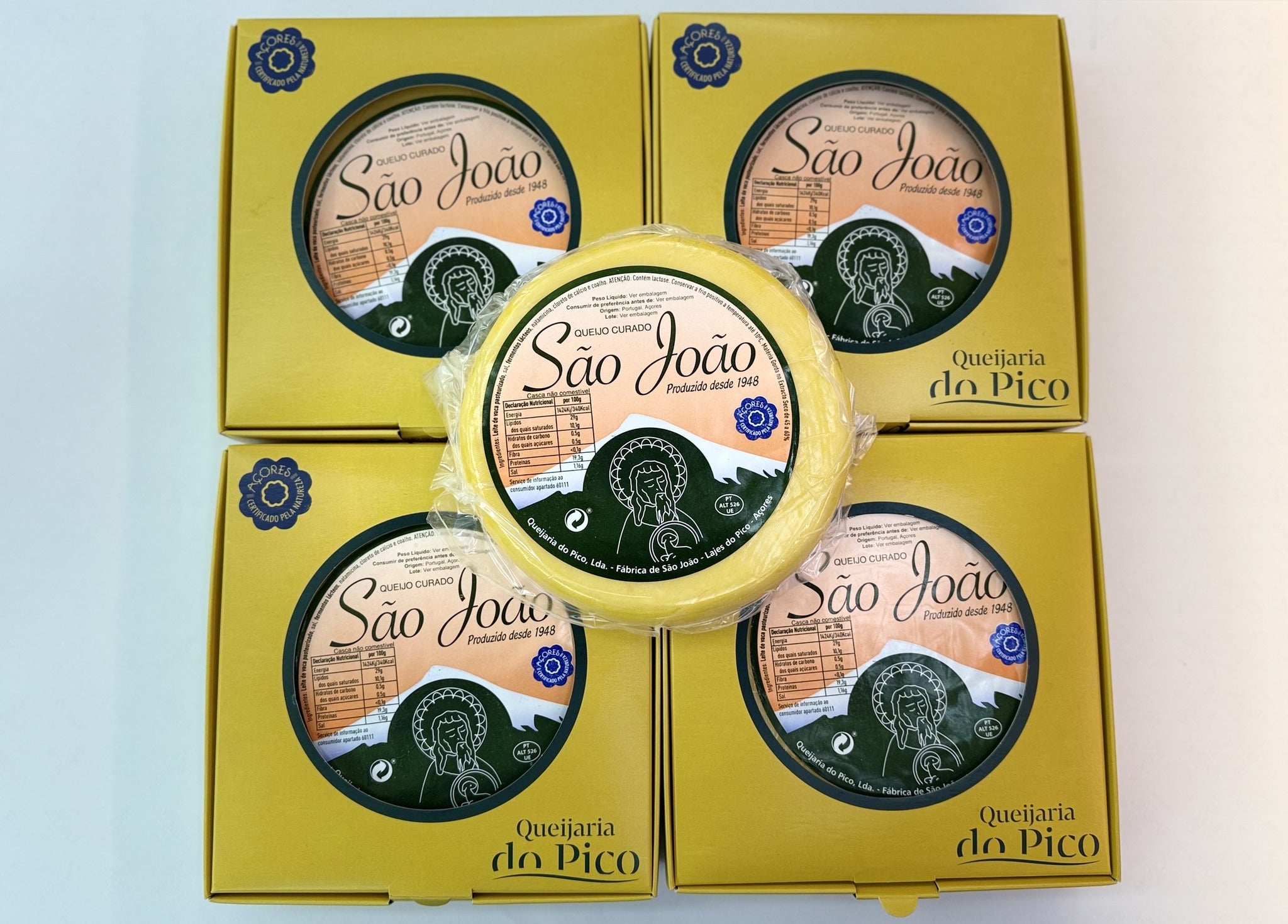 Queijo São João do Pico 700g Ilha do Pico - Açores