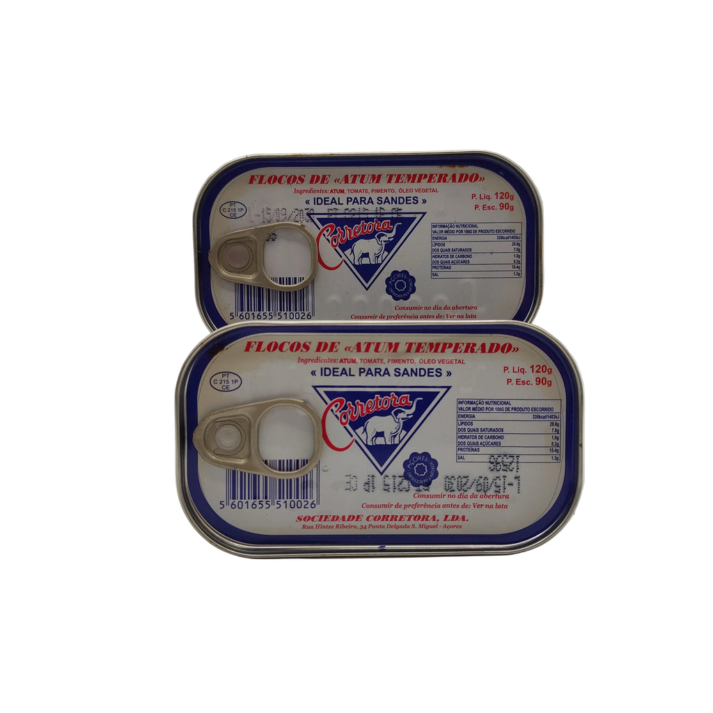 Atum Temperado Corretora 120g - São Miguel - Açores