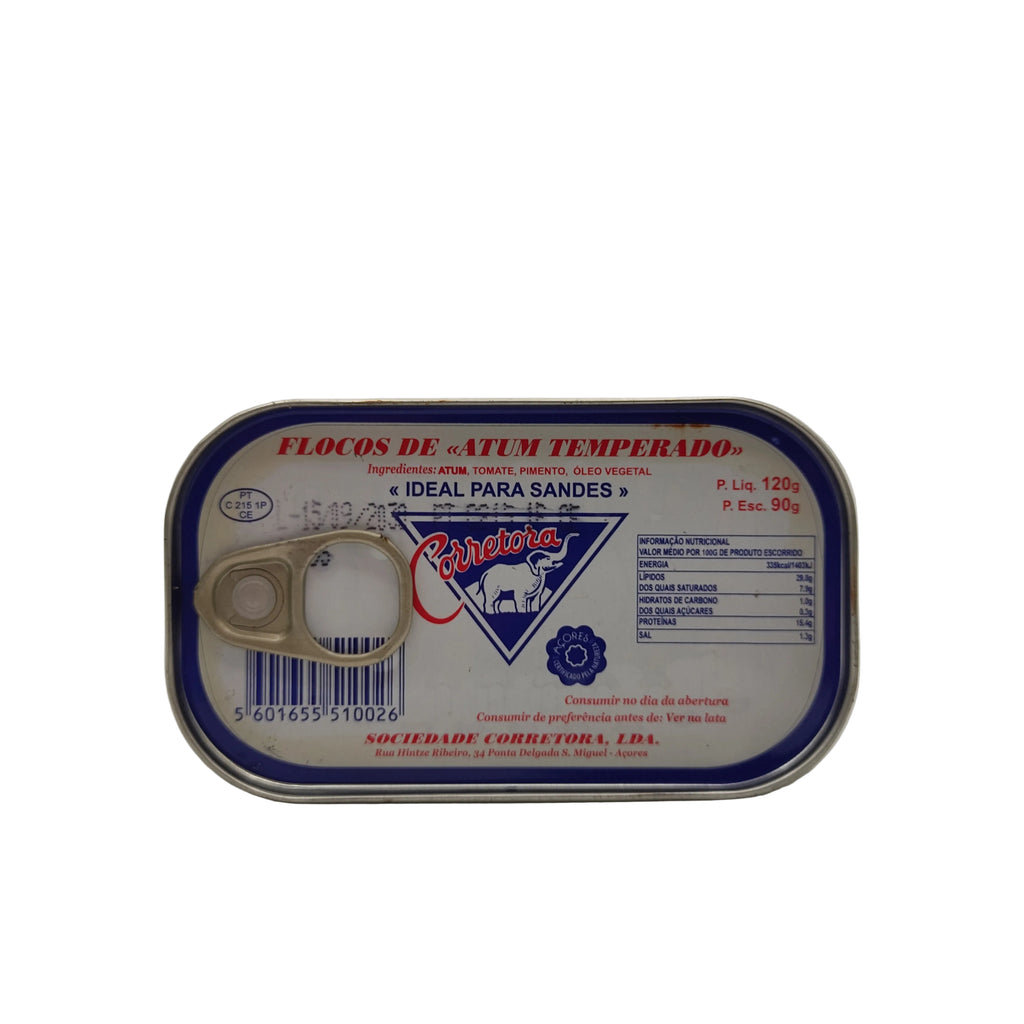 Atum Temperado Corretora 120g - São Miguel - Açores