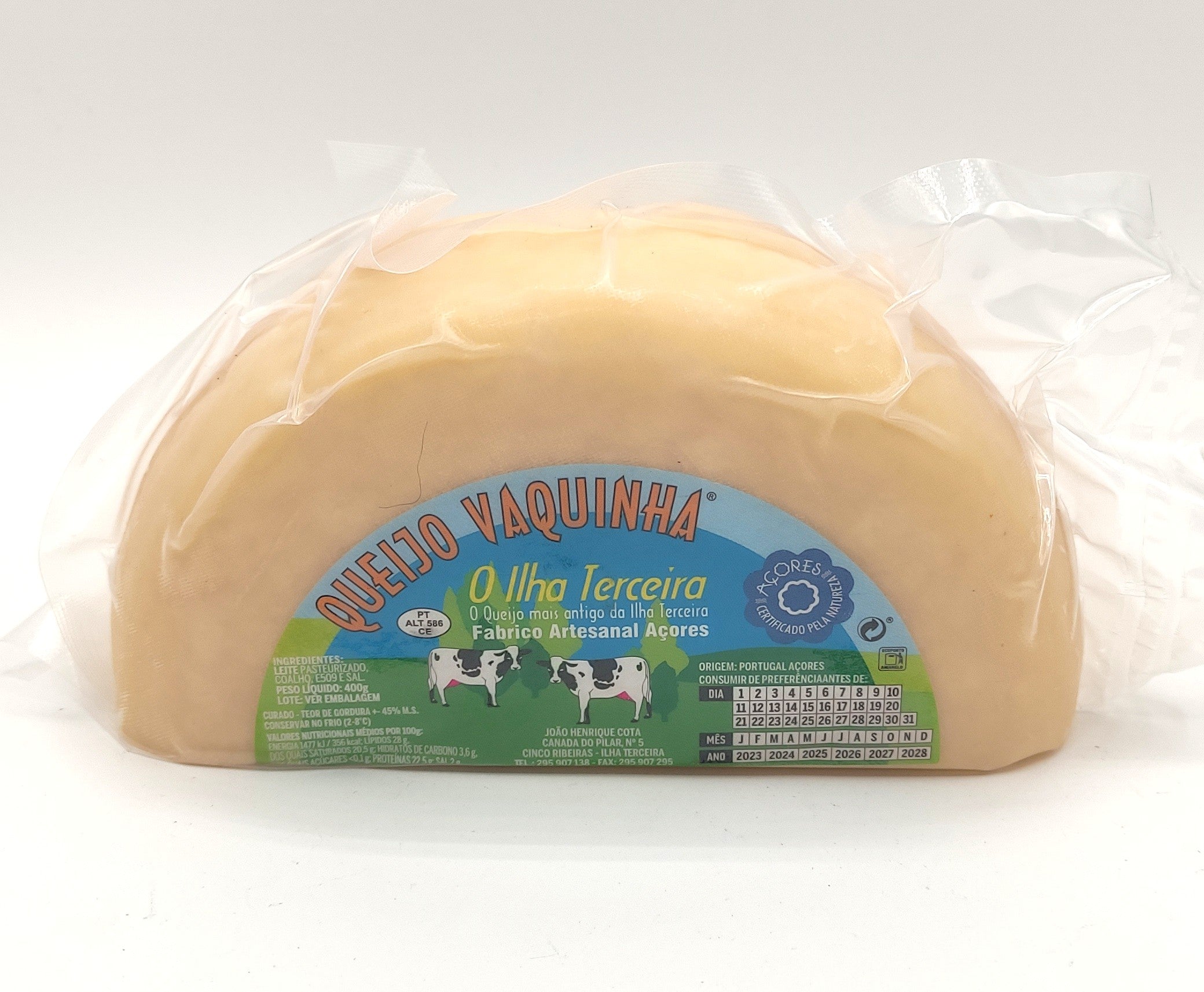 Queijo Vaquinha Metade - Terceira - Açores