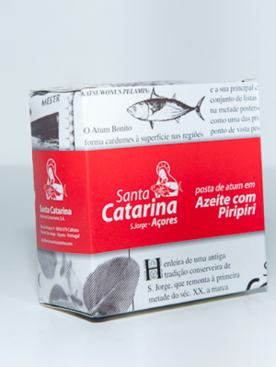 Posta de Atum em azeite com pripiri Santa Catarina