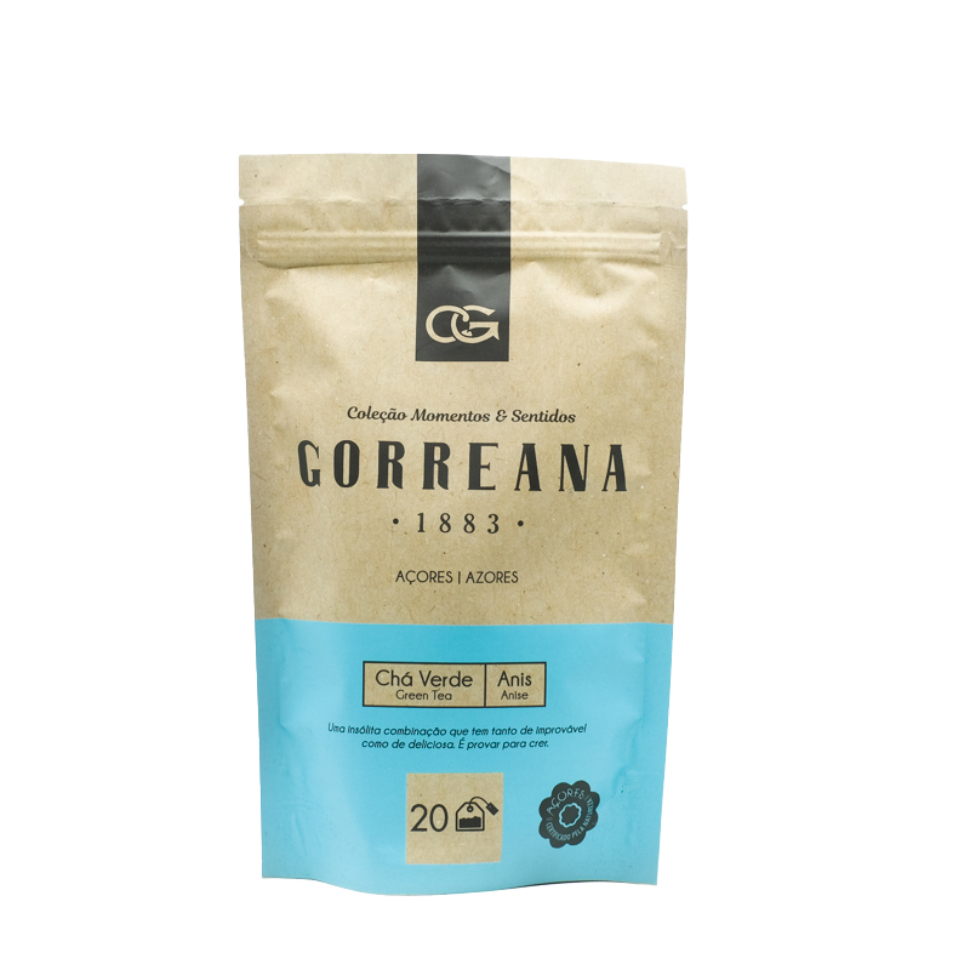 Chá Verde com Anis - Gorreana em Saquetas