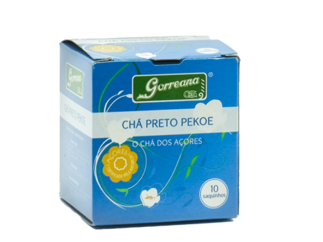 Chá Gorreana Preto Tea Bags 10 saquetas - São Miguel - Açores