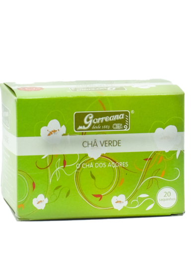 Chá Gorreana Verde Tea Bags 20 saquetas - São Miguel - Açores