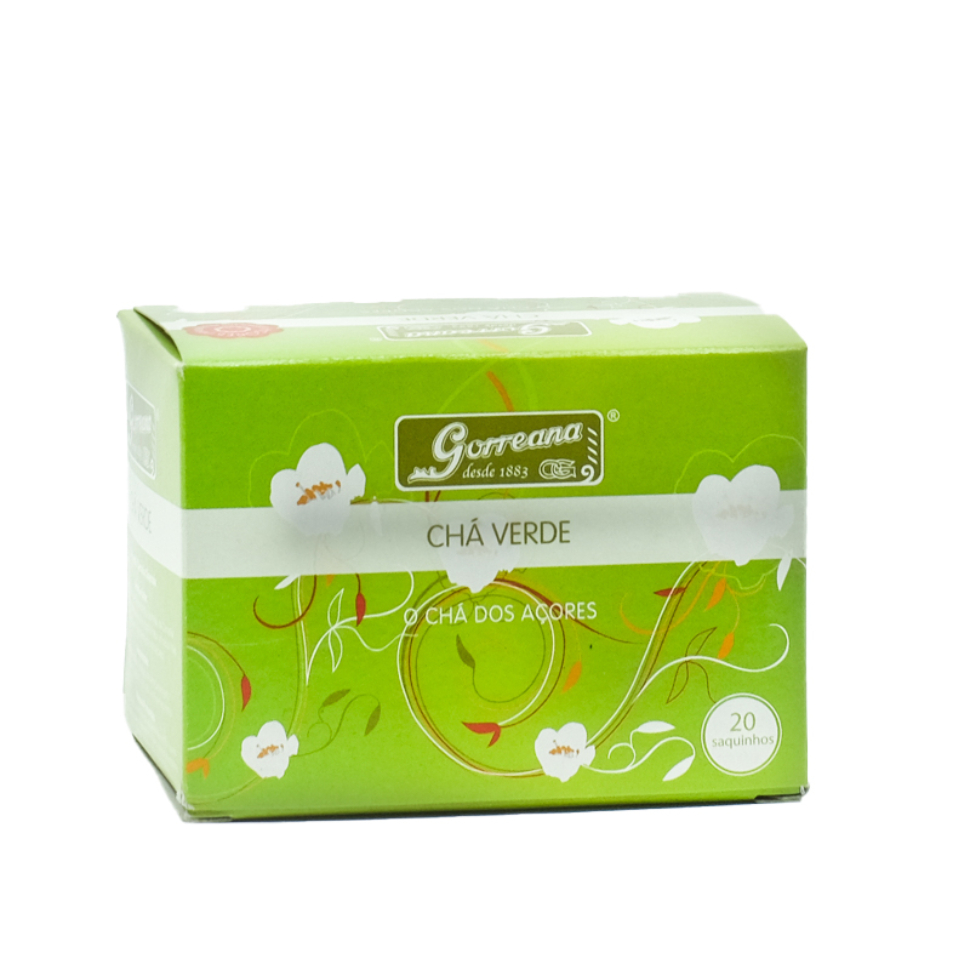 Chá Gorreana Verde Tea Bags 20 saquetas - São Miguel - Açores