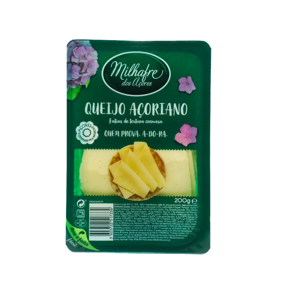 Queijo Milhafre Fatiado