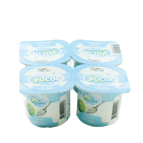 Iogurte sólido Natural Pack4 – Yoçor