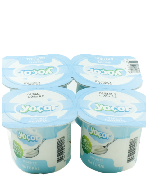 Iogurte sólido Natural Pack4 – Yoçor