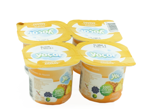 Iogurte sólido de Ananás Pack4 – Yoçor