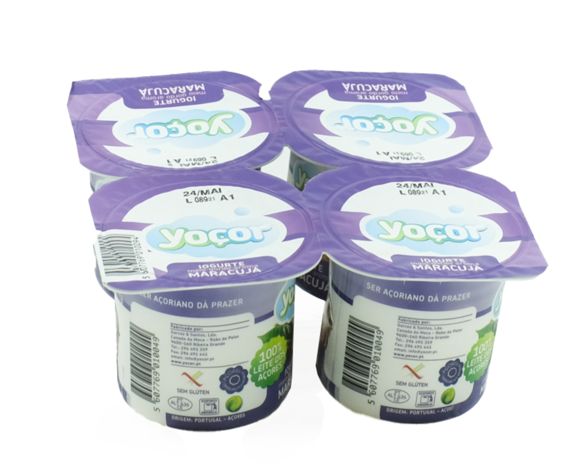 Iogurte sólido de Maracujá Pack4 – Yoçor