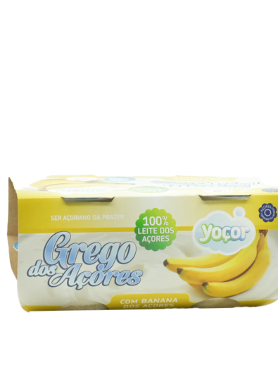 Iogurte Grego de Banana dos Açores