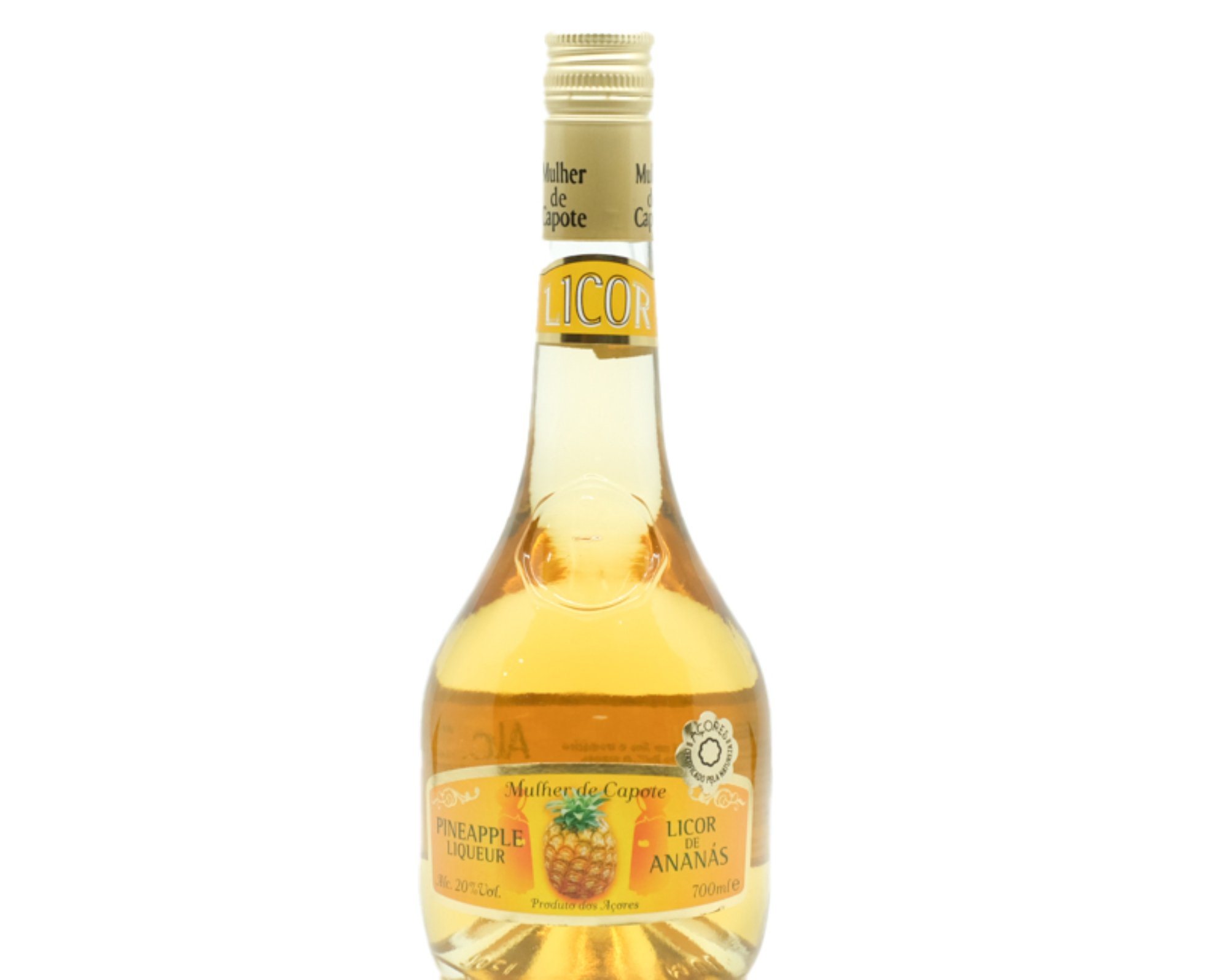 Licor de Ananás Mulher de Capote