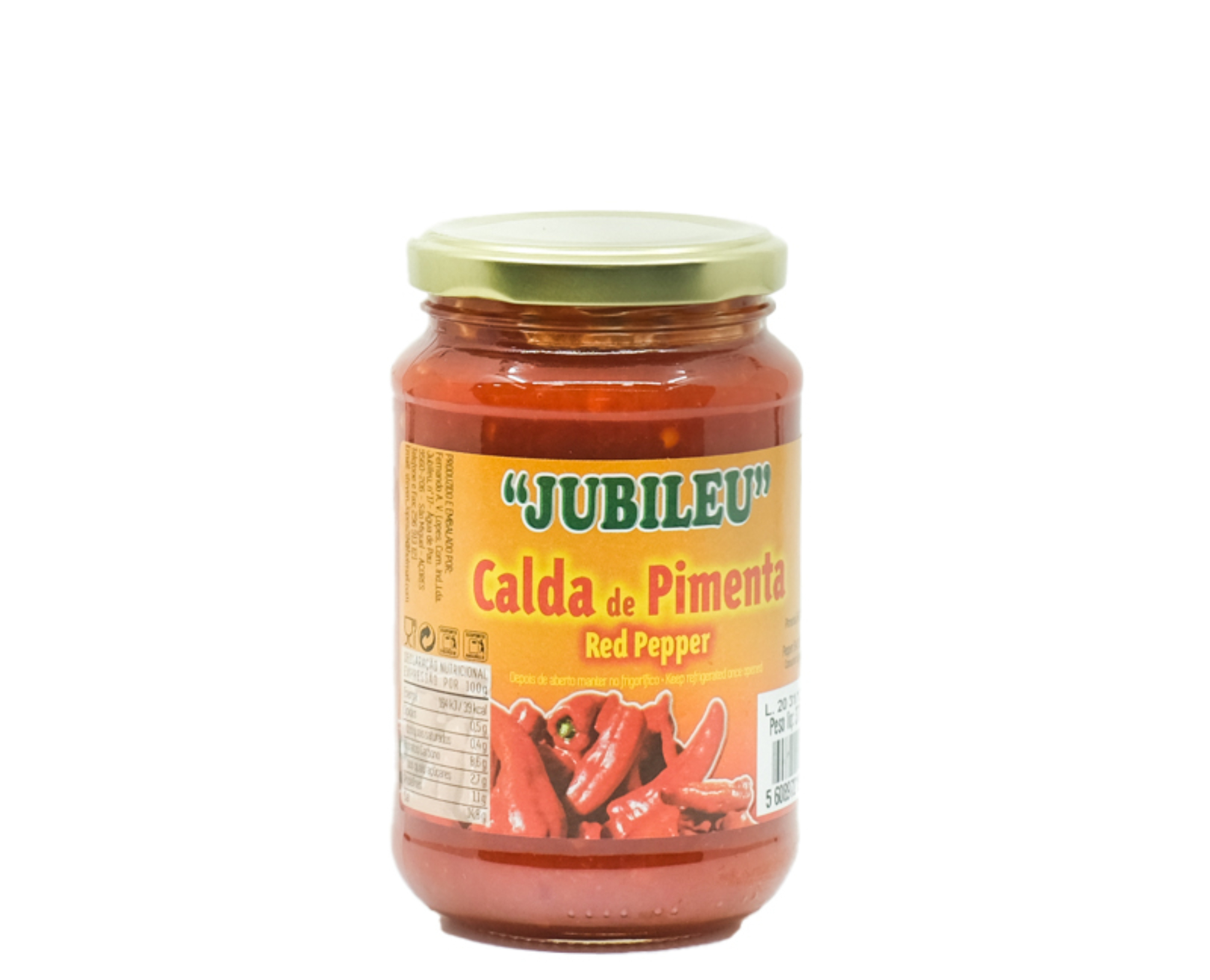 Pimenta da Terra – Calda Pimenta Jubileu 370g – São Miguel – Açores