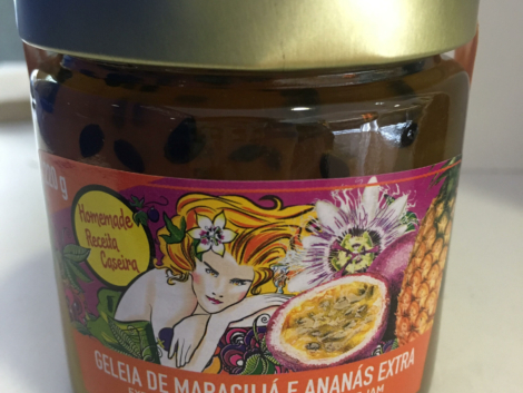 Geleia de maracujá e ananás extra