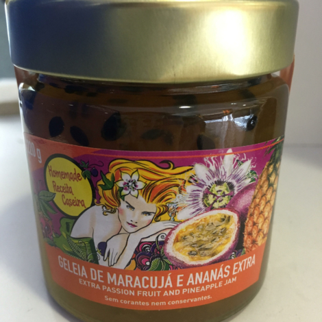 Geleia de maracujá e ananás extra