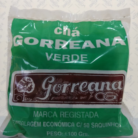 Chá verde 50 saquetas