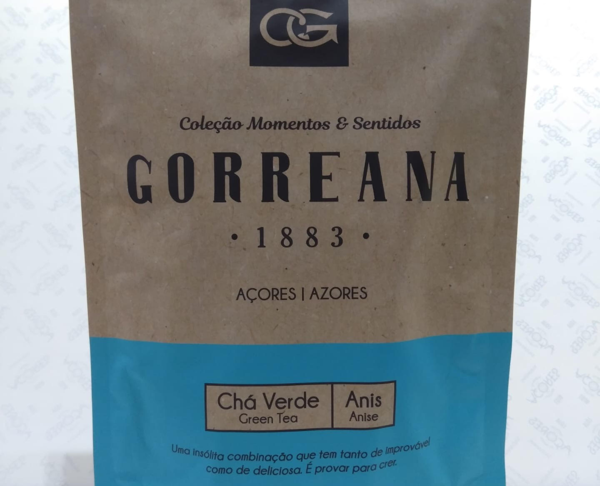 chá verde anis folha