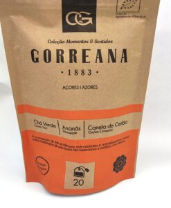 Chá Verde Com Ananás e Canela Ceilão - 20 saquetas
