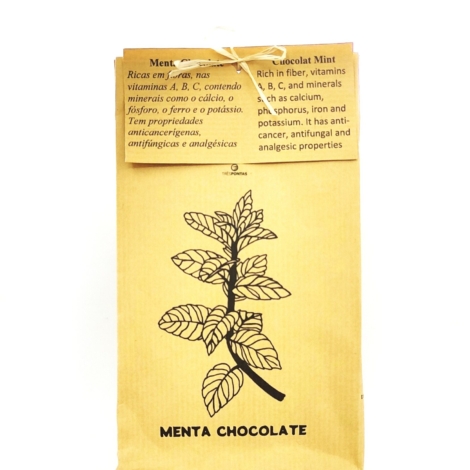 menta chocolate cha organico